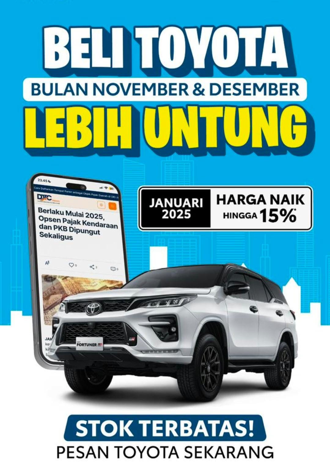 Promo Toyota Akhir Tahun 