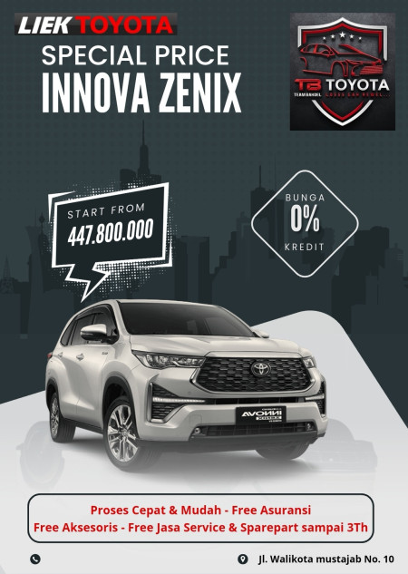 Harga Toyota Zenix 2025